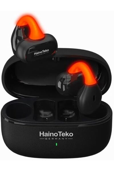 HAINOTEKO OWS-H5 TWS Bluetooth Earphones with LED Light 20H Battery Life for ...