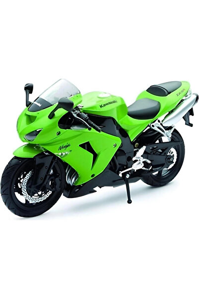 Genel Markalar Kawasaki 1/12 Zx-10r 2006 Model Yeşil Motorsiklet