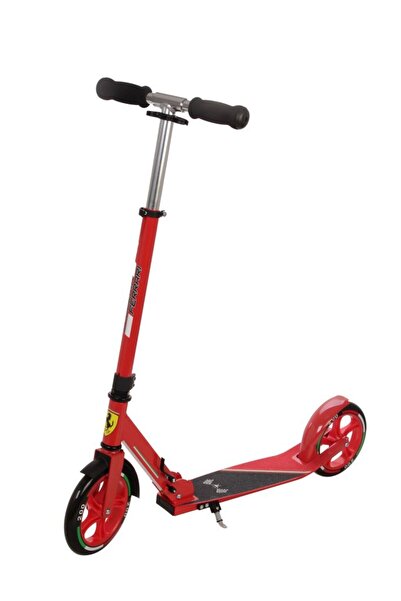 Mesuca Ferrari Junior folding scooter with 200 mm wheels, red