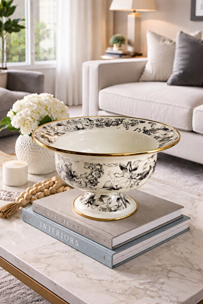 ACAR Scottish Garden Emaye Büyük Meyvelik 28 cm