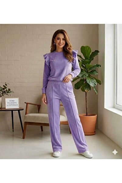 Cristine Super Soft Velvet Sets with Shoulder Lining