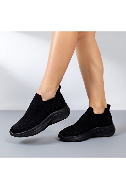 Demashoes Ultra Comfortable Memory Sole Knitwear Nikral Stone Detailed Orthop...