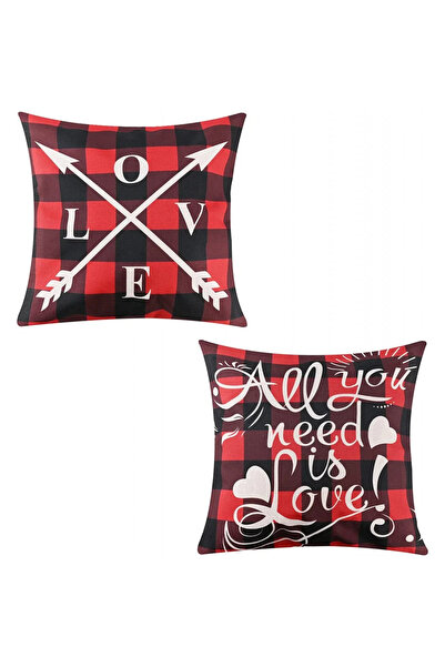 OEM Set of 2 Love leg fetishes, 45 x 45 cm, textile, multicolor