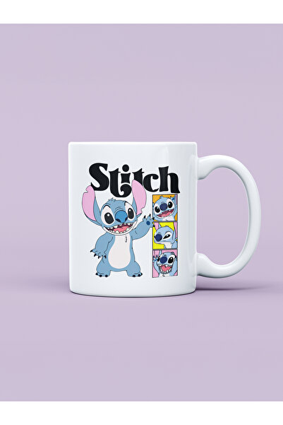 Hayali Şeyler Stich Baskılı Kupa Bardak