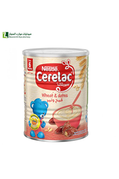 NESTLE CERELAC سيريلاك حبوب القمح بالتمر 400 جم