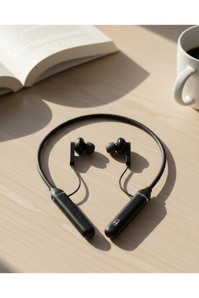 Kanonik Education Long-Lasting Wireless Neckband Stereo Headset Strong Bass a...