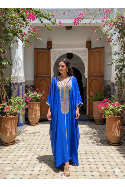 kamile Haute Couture Regal Blue