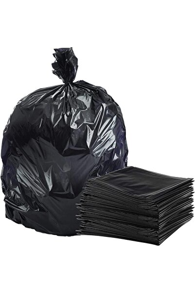 Marrkhor 150 قطعة من أكياس القمامة، أكياس قمامة كبيرة سوداء من البلاستيك، أكي...