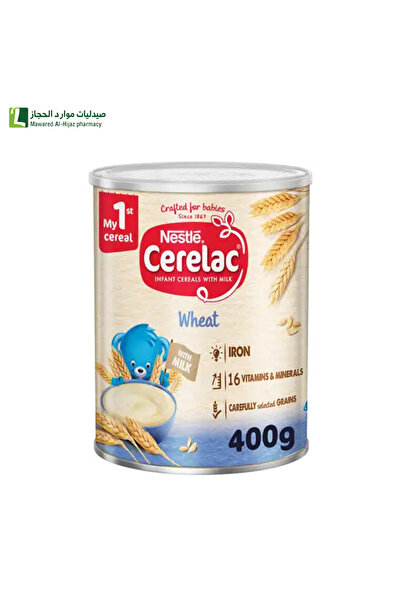 NESTLE CERELAC سيريلاك حبوب القمح 400 جم