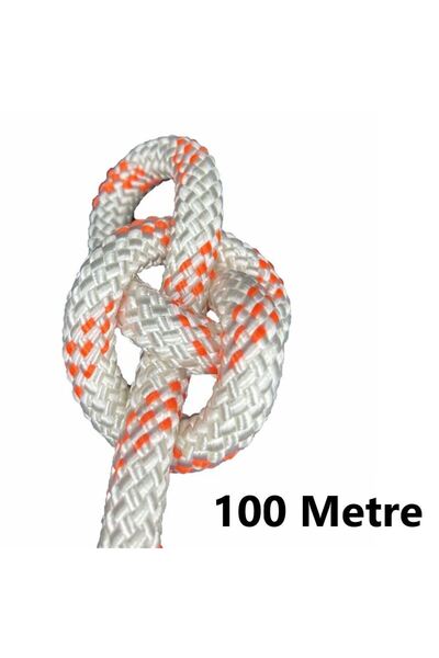 Cantayurdu Orca 14mm 100 Metre Statik İskota Halat HT Polyester EN1891 TypeB