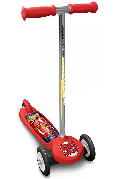 STAMP Disney Cars intuitive scooter, 3 wheels, non-slip platform, ergonomic h...