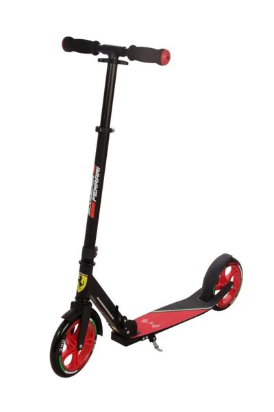 Mesuca Ferrari Junior folding scooter with 200 mm wheels, black
