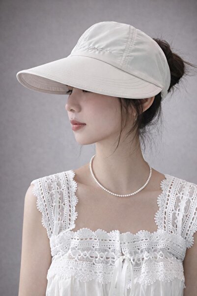 valkyrie Women's Visor Hat, Ponytail Compatible, Wide Brim, Summer Sun Hat, C...