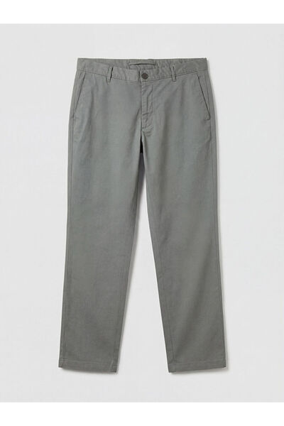 LC Waikiki Khaki Men's Standard Fit Gabardine Trousers