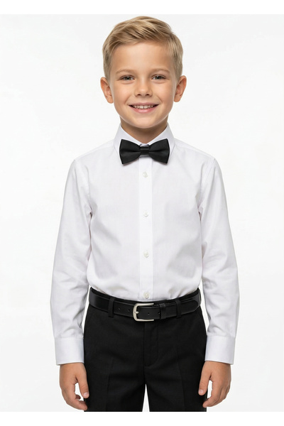 Doctor junior Boy's white shirt and black bow tie set - special for april 23r...