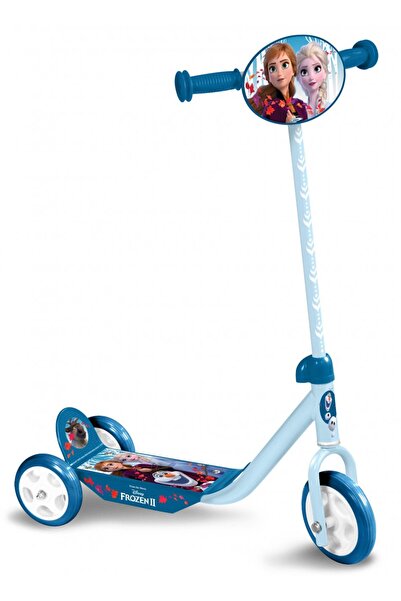 STAMP Disney Frozen scooter, with 3 wheels, adjustable handlebar, anti-slip p...