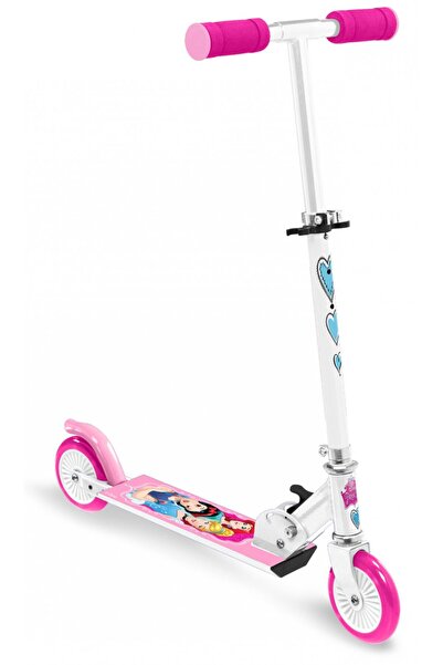 STAMP Disney Princess foldable scooter, with 2 wheels, adjustable handlebar, ...