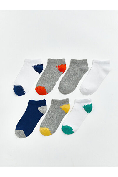 LC Waikiki Two Mt Shop Quality Lcw Kids Mixed Color Block 7-Pack Boys' Bootie...