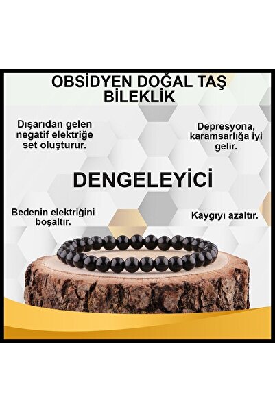 Zodyak Doğal Taş سوار حجر سبج طبيعي معتمد 6 ملم - B839