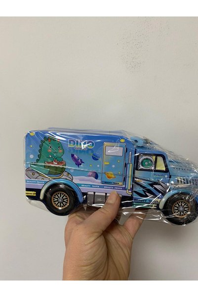 elif aksesuar Spage Bus Piggy Bank Blue 22.5*10cm