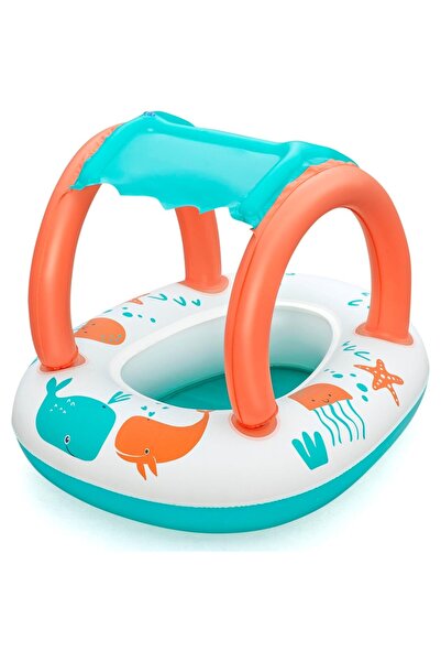 AyrStore Gölgeli Konfor Peluş Bebek Teknesi 33 x 26 İnç veya 84 x 67 cm