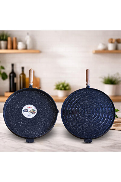 Alkar Ahşap Saplı Çok Amaçlı Gözleme Tavası