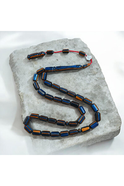 İnan Tesbih سبحة خشب الكافور المقطوعة يدويًا بتصميم مميز وتوقيع فني