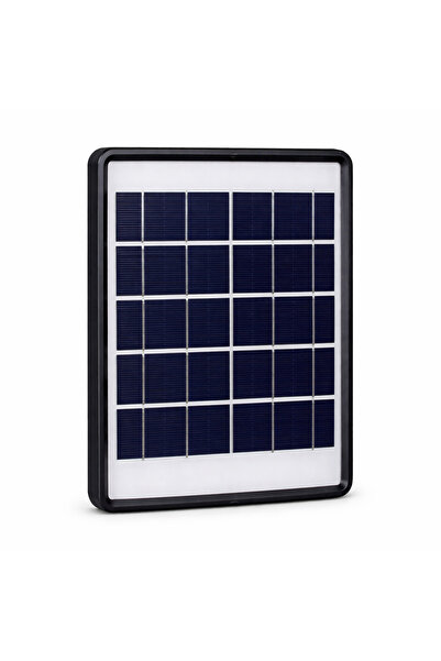 Biki لوح شمسي 6 فولت 5.5 واط مقاوم للماء 27×18.5 سم - ZO-718 اسود