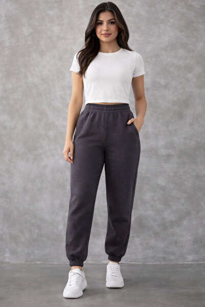 Trend Mixs Women's Jogger Sweatpants High Waist Elastic Comfortable Fit Casua...