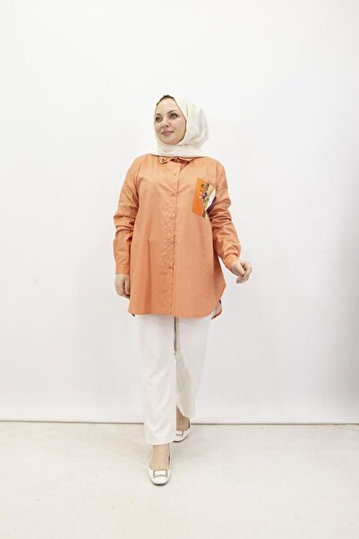 feray kaya 1151 Orhan Poplin Fabric Shirt