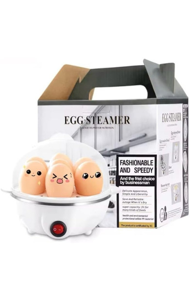 AL3B Egg Steamer 7 Eggs 350W Fast Egg Boiler with Auto Shut-Off,Electric Stea...