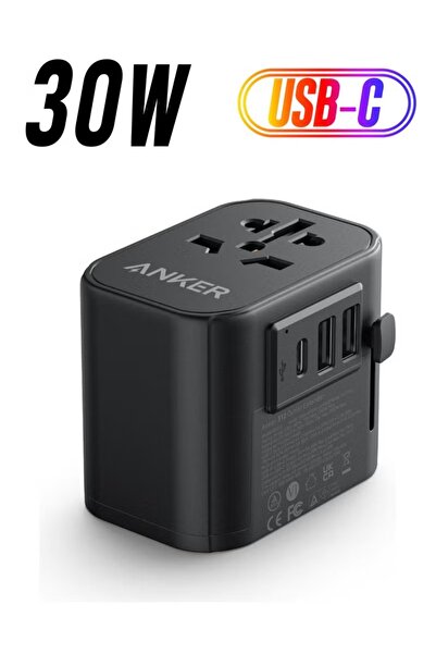 Anker 30W Multi-Port Travel Charger