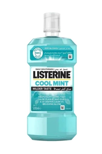 Listerine إم دبليو ميلد كول مينت 500 مل