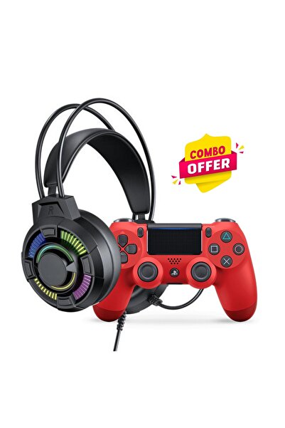 Zen Store 2 وحدة تحكم لاسلكية مزدوجة المحرك مع خاصية الاهتزاز و4 أجهزة تحكم ل...