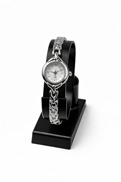 Toz Vintage Cuzena Silver Thin Chain Cord Minimal Elegant Women's Vintage Ret...