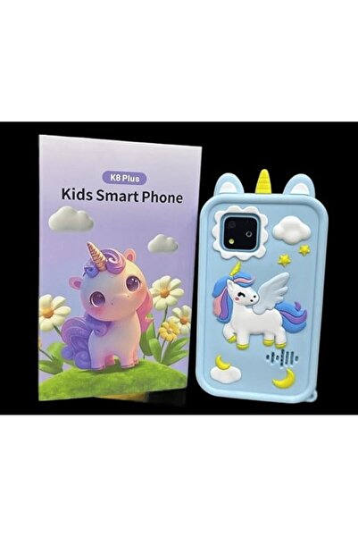 Generic K8 PLUS Kids Smart Phone with Dual Camera, Toddler Phone Toys with Le...