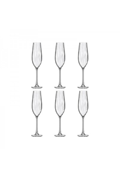 ALAR Set of 6 champagne and sparkling wine glasses, Jonica, 260 ml