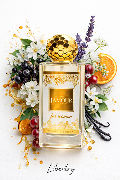 J'AMOUR EAU DE PARFUME W338 Librety Intense Kadın Parfüm 50 ml Yoğun Vanilya ...
