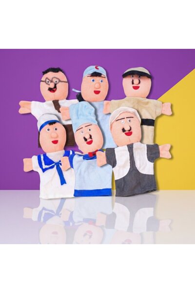 genernic دمى يدوية على شكل أفراد مهن ووظائف - مجموعة من 6 دمى قماشية ملونة لل...