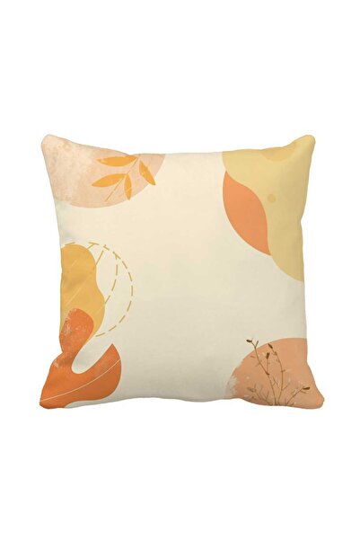 Queen Jera غطاء وسادة عصري لتزيين المنزل مكون من قطعتين - غطاء وسادة مزخرف ذو...