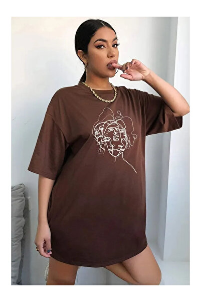 Pink Sky Tricou oversize 100% bumbac unisex, potrivire confortabilă, tendință...