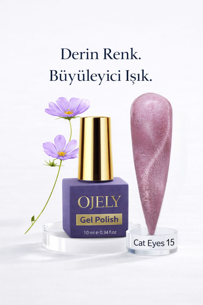 OJELY Cat Eyes Kalıcı Jel Oje