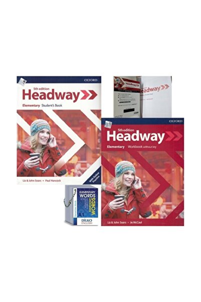 CALRADİA Headway 5η Έκδοση Στοιχειώδης Κωδικοποιημένο Σετ & Στοιχειώδεις Λέξε...