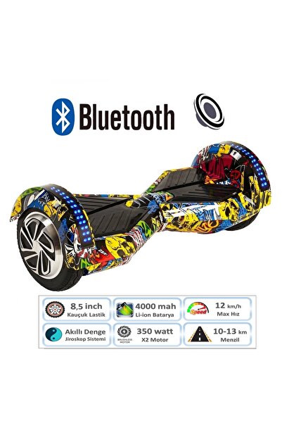 CityMate Smart Balance Elektrikli Kaykay Hoverboard 8.5 inch Akıllı Denge Led...