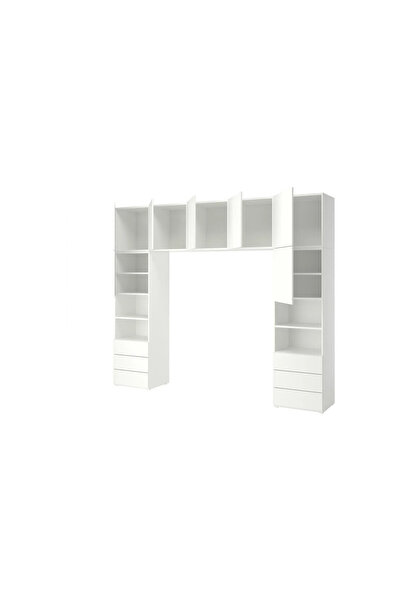 IKEA Beyaz Fonksiyonel Kapaklı Gardırop