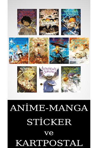 Gerekli Şeyler Yayıncılık Vadedilmiş Yokyer 6-7-8-9-10-11-12-13-14-15 Manga S...