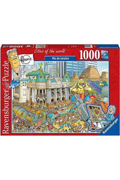RAVENSBURGER Puzzle Fleroux Rio De Janeiro, 1000 de piese