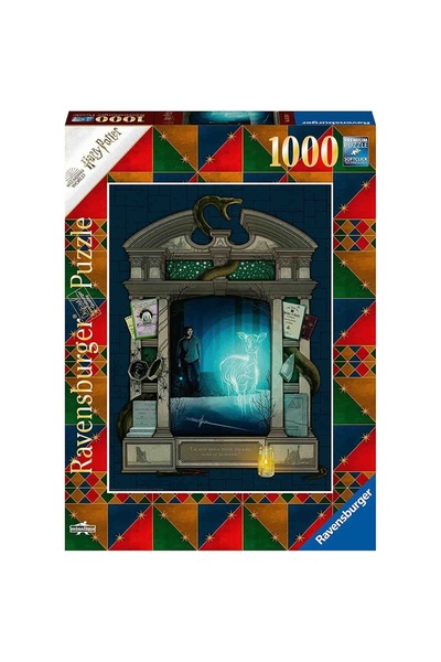 RAVENSBURGER Puzzle Harry Potter Si Talismanele Mortii Partea 1, 1000 Piese
