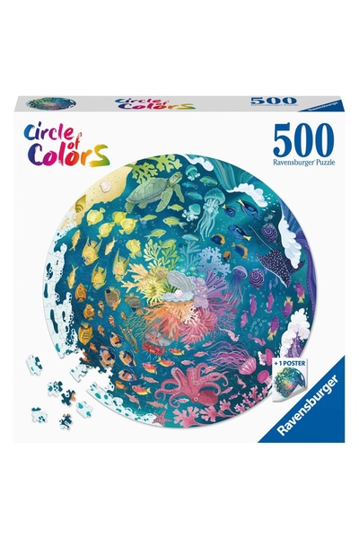 RAVENSBURGER Puzzle Cercul Oceanului, 500 de piese