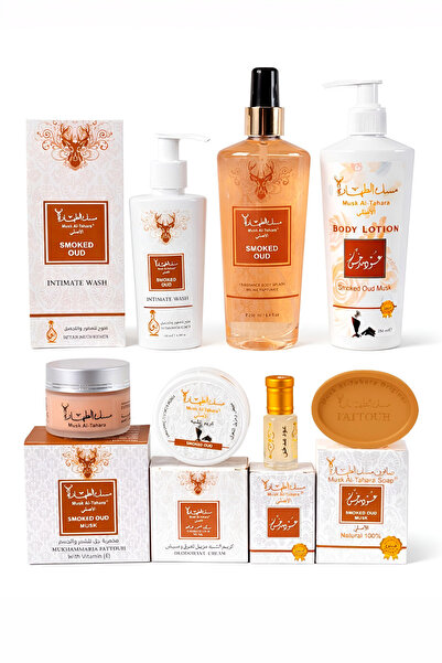 MUSK AL TAHARA FÜME OUD MİSK Luxury Set 7 ÜRÜN